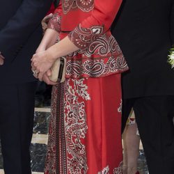 Kate Middleton en el Taj Mahal Palace Hotel el primer día de su viaje oficial a la India  y Bhutan