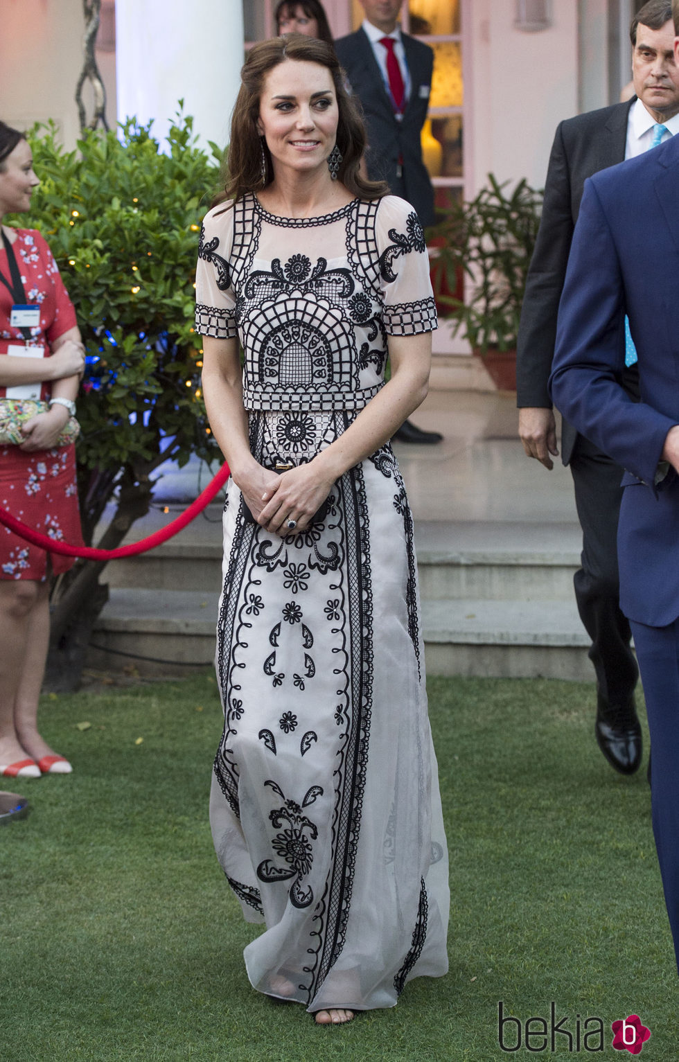 Kate Middleton en el día 2 de la visita oficial a la India y Bhutan