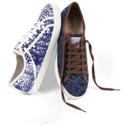 zapatos de tela de la colección Geox for Valemour 2016.