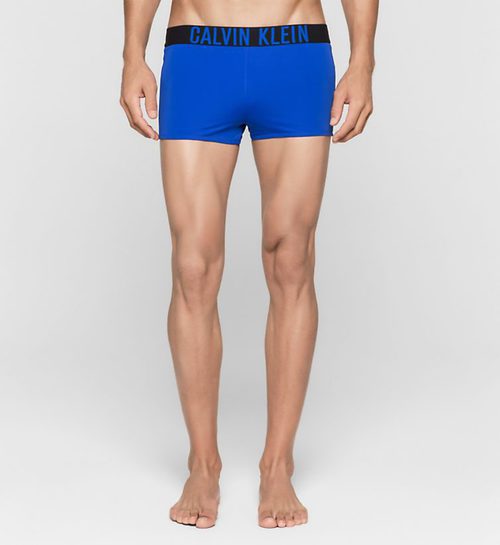 Swim trunk azul colección logotipo de Calvin Klein 2016 para hombres