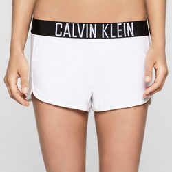 Short Blanco sport colección logotipo de Calvin Klein 2016 para mujeres