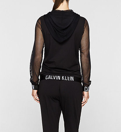 Chaqueta de malla colección logotipo de Calvin Klein 2016 mujeres