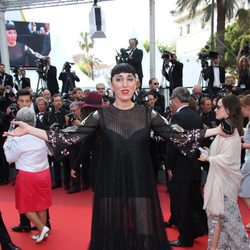 Rossy de Palma en la alfombra roja de Cannes 2016
