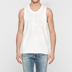 Tank top blanco de la colección White Series Collection de Calvin Klein