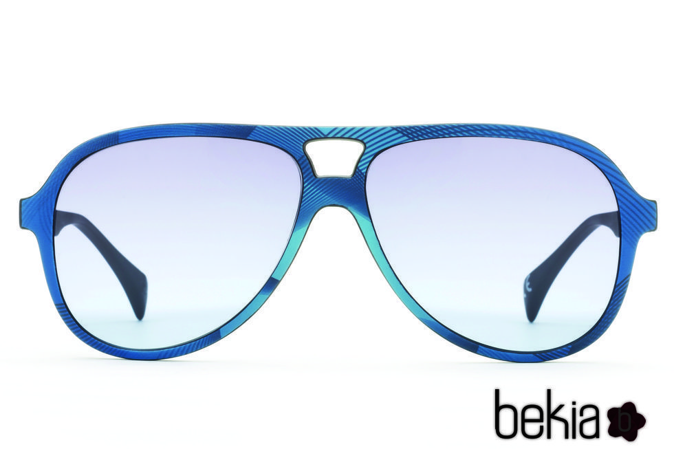 Gafas de sol aviador para la nueva colección de Eye Blue Summer de Italia 2016 Independent