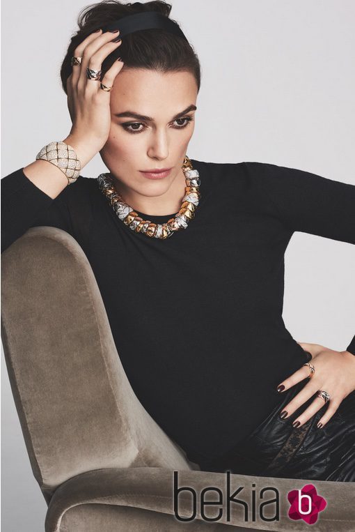 Keira Knighley, nueva imagen de joyas de Chanel