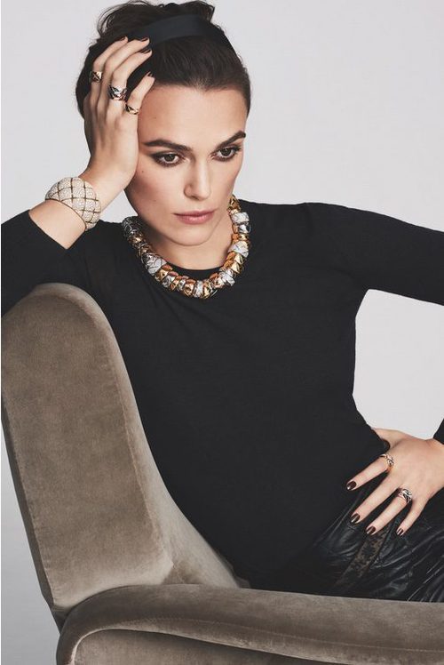Keira Knighley, nueva imagen de joyas de Chanel