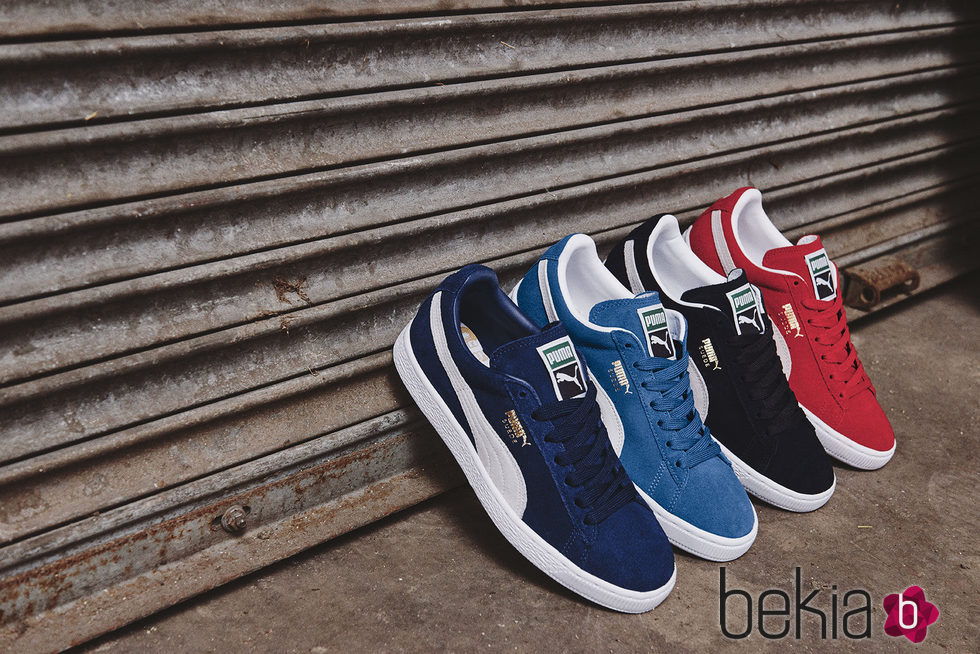Sneakers en varios colores de la nueva colección 'Suede Forever Fresh' de Puma
