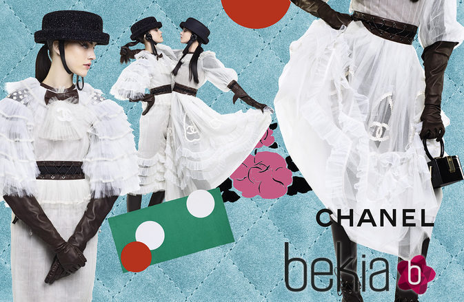 Collage de la nueva campaña de otoño/invierno 2016 de Chanel