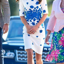 Kate Middleton en las calles de Luton en Inglaterra