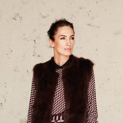 Nieves Álvarez vestida de Trucco colección otoño/invierno 2016/2017