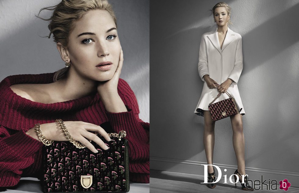 Jennifer Lawrence en la campaña de Dior otoño/invierno 2016/2017
