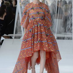 Vestido bordado de Delpozo primavera/verano 2017 en la Semana de la Moda de Nueva York