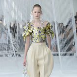 Top floral de Delpozo primavera/verano 2017 en la Semana de la Moda de Nueva York