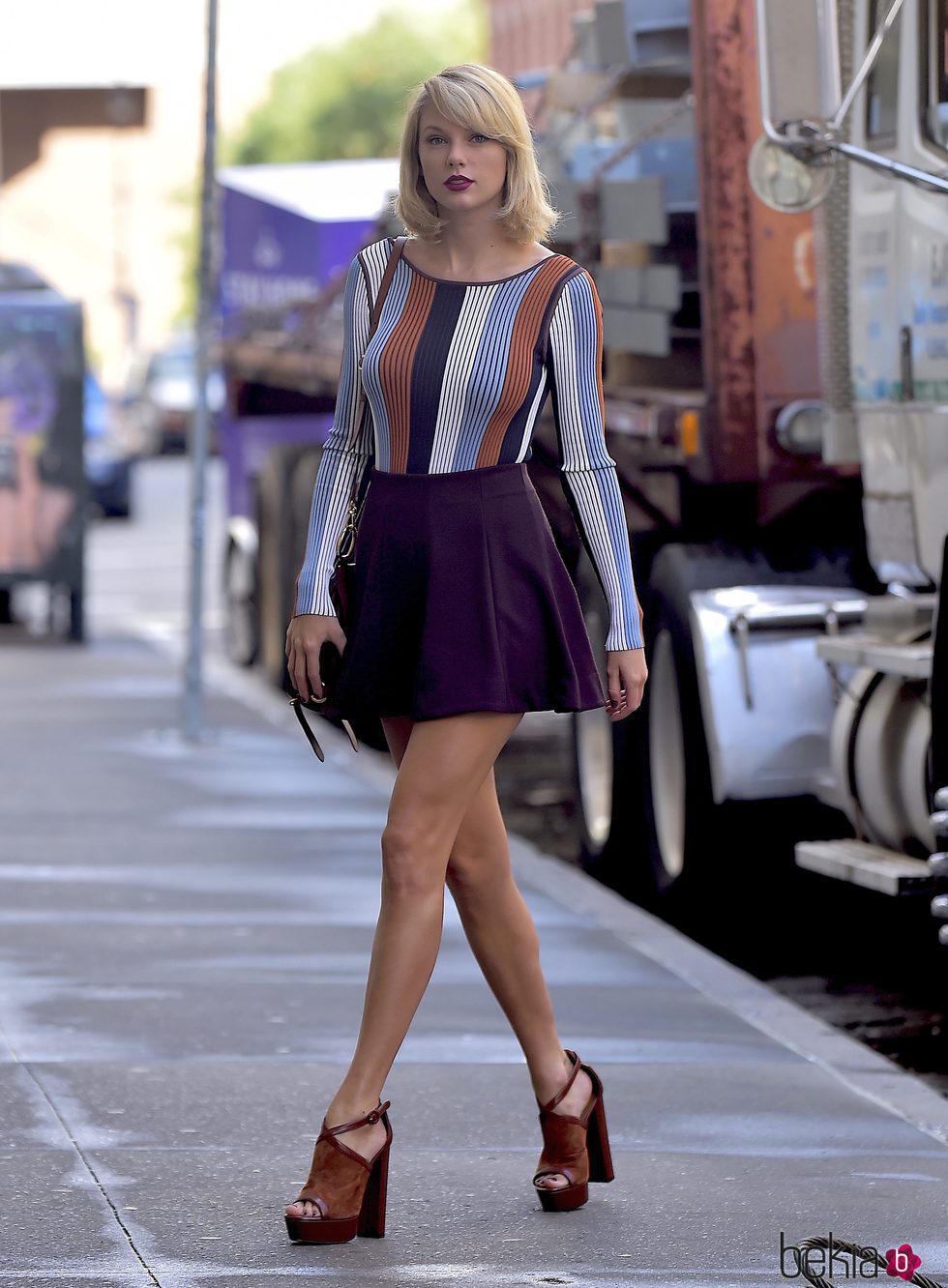 Taylor Swift por las calles de Nueva York con un look casual