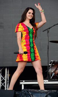 Lana del Rey, a todo color en Glastonbury 2014