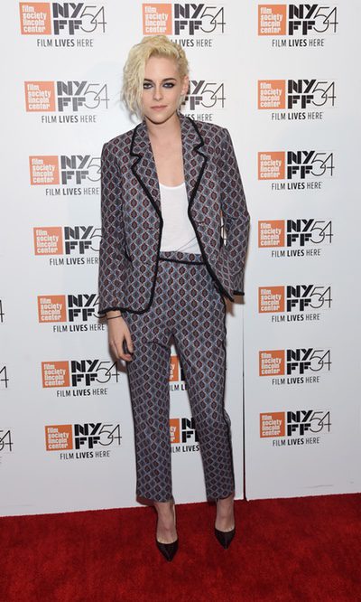 Kristen Stewart sigue apostando por los trajes