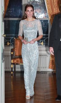 Kate Middleton apuesta por los brillos