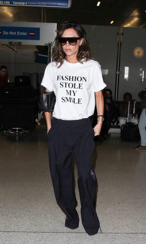 Victoria Beckham, una camiseta con mensaje
