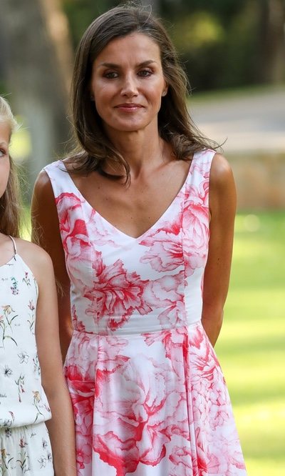 La Reina Letizia y el vestido de flores que triunfa en Marivent